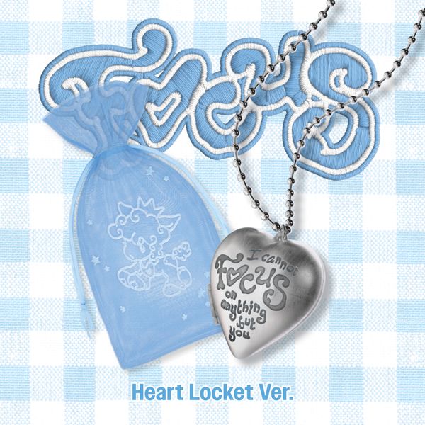 Hearts2Hearts - FOCUS [1st Mini Album] (Heart Locket Ver.) (SMART ALBUM)