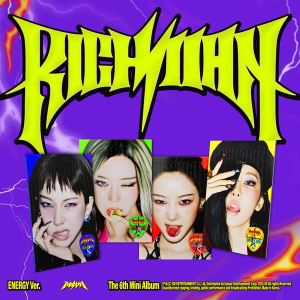 AESPA - Rich Man [6th Mini Album] (ENERGY Ver.)
