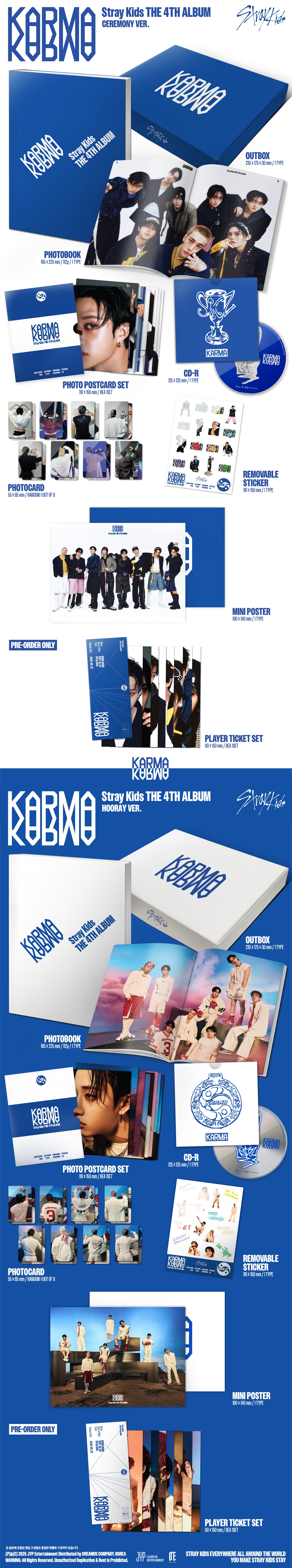 Straykids KARMA アルバム 新品未開封 30点 HMVフライヤー KARMA (ACCORDION VER.) - Stray Kids 스트레이 키즈 Official Store